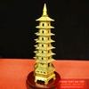Tháp văn xương đồng 7 tầng 38x13cm-2.5kg