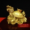 Long quy cõng thỏi vàng 10.5x7x8.5cm - 400g