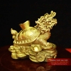 Long quy cõng thỏi vàng 10.5x7x8.5cm - 400g