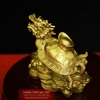 Long quy cõng thỏi vàng 10.5x7x8.5cm - 400g