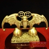 Dơi đồng phú quý đào trường thọ 19x13x6cm - 0.85kg