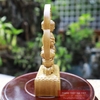Phật bản mệnh tuổi Tuất, Hợi - A Di Đà - gỗ bách xanh14.5x8x4cm