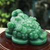 Thiềm thừ thạch anh xanh 12.5x9x8cm - 1kg-MTB331
