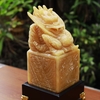 Ấn rồng ngọc Hoàng Long 10x10x20cm - 4.1kg-MTA369