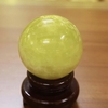 Quả cầu thạch anh vàng ĐK 7.2cm - 0.5kg-MTC393