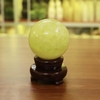 Quả cầu thạch anh vàng ĐK 7.4cm - 0.55kg-MTC395