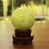 Quả cầu thạch anh vàng ĐK 9cm - 1kg-MTC397