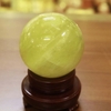 Quả cầu thạch anh vàng ĐK 8.4cm - 0.8kg-MTC399