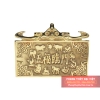 Kim bài Bích Thái Tuế đồng nguyên chất-14.5x11cm - 160g