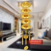 Chuông gió đồng 5 tầng 6 thanh 2in-5x58cm-200g