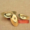 Thỏi vàng thần tài bằng đồng nguyên chất 5in - 1.8x5cm-100g