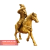 Tượng khỉ mã thượng phong hầu bằng đồng nguyên chất-18.5x15cm-0.9kg