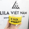 Băng dính dán nền PVC cảnh báo chống tĩnh điện ESD