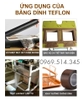 Băng dính vải chịu nhiệt cao Teflon