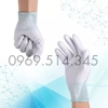 Găng tay chống tĩnh điện sợi carbon phủ PU lòng bàn tay