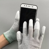 Găng tay Phủ PU đầu ngón CARBON chống tĩnh điện ESD
