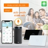 Công Tắc Thông Minh Wifi HUNONIC DATIC Hình Chữ Nhật Cảm Ứng 1-2-3-4 Nút Điều Khiển Qua App + Giọng Nói