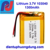 Pin Li-ion 3.7V 600mAh 503040