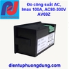 Đồng Hồ Đo Dòng Áp Công Suất Mức Năng Lượng AC 100A