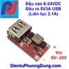 Module hạ áp 6-24V 12V/24V sang 5V 3A có cổng USB