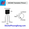Transistor BC548 TO92 PNP 0.5A 30V