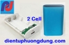 Box 2 cell vỏ nhôm, không có PIN 18650