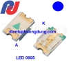 LED SMD 0805 Xanh dương - Blue