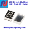 LED 7 thanh 0.8 inch 8106BS Anot 20x27.9mm,