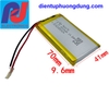 Pin Lithium 3.7V polymer 4000mA 964170