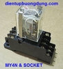 Đế Relay OMRON MY4N 14 chân