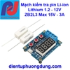 Mạch kiểm tra dung lượng PIN Li-ion ZB2L3