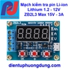 Mạch kiểm tra dung lượng PIN Li-ion ZB2L3