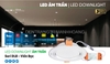 Âm trần LED downlight 9w/Trắng D90 MPE