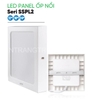 Panel Vuông Ốp Nổi Thân Nhựa Ánh Sáng Trắng MPE