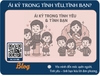 Ái kỷ trong tình yêu và tình bạn