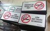 Biển no smoking tại nơi làm việc