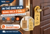 Thẻ DND MUR khách sạn in 2 mặt – thẻ treo cửa phòng theo yêu cầu