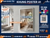 Khung Poster Nhôm Hợp Kim Khổ A1