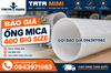 Ống mica trắng sữa phi 400 dày 5mm – Giải pháp gia công chuyên dụng