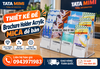 Mica Brochure Để Bàn A4 gập 3