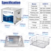 Máy rung rửa siêu âm  Ultrasonic Cleaner 15L - GS0615