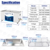 Máy rung rửa siêu âm  Ultrasonic Cleaner 22L - GS0822