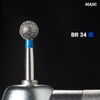 Mũi Khoan Kim Cương MANI BR Xanh Biển Standard Nhật Bản – Vỉ 5 Mũi