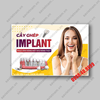 Tranh Implant nha khoa - MS09 ngang