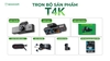 Camera hành trình 4K ghi hình 3 kênh trước - trong cabin - sau xe: NAVICOM T4K2