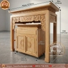 Mẫu Bàn Thờ Sen BT08