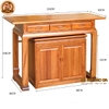 Án Gian Thờ Gỗ Gõ Cao Cấp BT 592