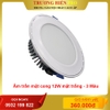 Âm trần mặt cong 12W mặt trắng