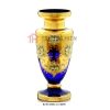 Bình Mạ Vàng 8149 Thuỷ Tinh Màu 30cm