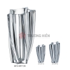 Bình Trơn Dáng Trụ Ngũ Giác 30.5cm